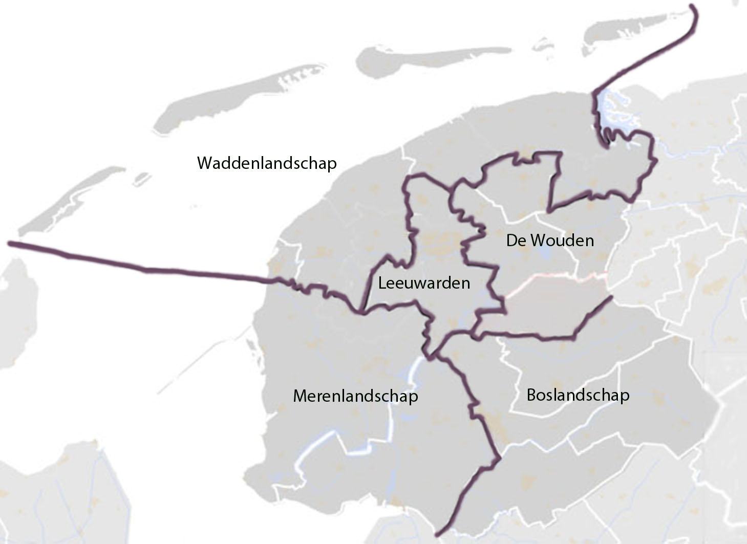 Overzicht Friesland
